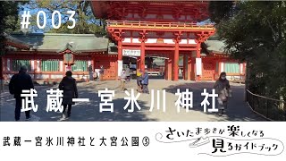 003 Musashi Ichinomiya Hikawa-jinja Shrine [Saitama on foot]