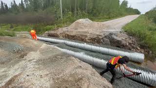 Efficient Culvert Installation in 15 Minutes | Northern Ontario Heavy Equipment Company