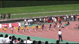 木村慎太郎 100m 第1レース 10.24( 3.1) スプリント挑戦記録会inTOTTORI(2010/6/27)