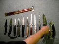 12 big folding knives large pocket knife collection