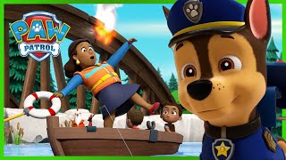 Pups put out Fires all over Adventure Bay! - PAW Patrol Episode - Cartoons for Kids