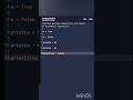 Python boolean values (true and false) Arithmetic operations.#pyp #python #programming #coding #java