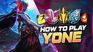 HOW TO PLAY YONE SEASON 13 | BEST Build & Runes | Season 13 Yone guide | League of Legends