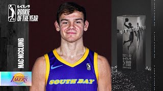 Best Of 2021-22 Kia NBA G League Rookie Of The Year Mac McClung
