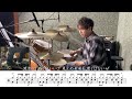 【vaundy】tokimeki 叩いてみた【ドラム楽譜あり】【drum cover】