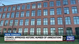 Greenville City Council approves largest number of annexations in city history