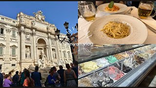 〝vlog〟イタリア🇮🇹Roma｜honeymoon💑｜観光・食事🍽️20代OL女子の日常✨