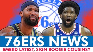 76ers Rumors Are HOT: Joel Embiid Returning, Tyrese Maxey’s Concussion, Sign DeMarcus Cousins?