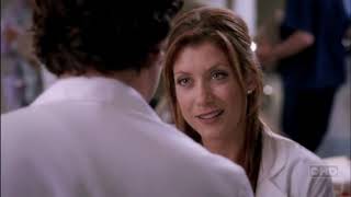 Derek and addison scene ||| I am just bright and shinny addison