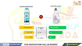 HOW TO PROVEDA INDIA V/S VESTIGE #Proveda India Product Comparison