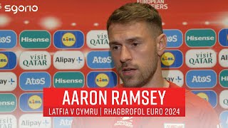 Aaron Ramsey | MD-1 | Latfia v Cymru | Latvia v Wales