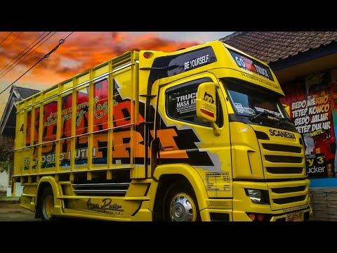 modifikasi elegant canter ala SCANIA karya anak bangsa The Most