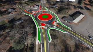 Carman Road Proposed Roundabout