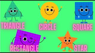 Shapes Are All Around | Shape Songs | Kids Song | For Kids | English Children Song | Nursery Rhymes