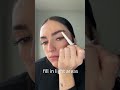 easy soap brow tutorial