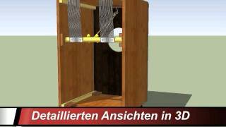 Cajon Bauanleitung zum selber bauen mit Snare - Vorschau