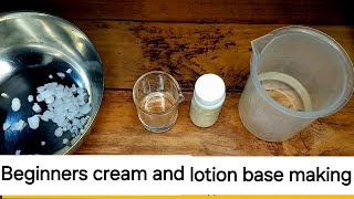 Beginner Cream and Lotion base @householdproduct02