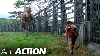 Spinosaurus Eats the Satellite Phone | Jurassic Park 3 | All Action