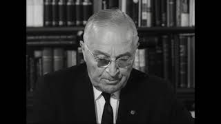 MP2002-520  Former President Truman Talks About War