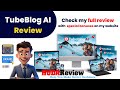 TubeBlog AI app review | Demo | Bundle | Huge Bonus | Discount Coupon