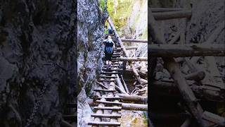 Hiking in Slovakia, Small Stove Gorge, Slovak Paradise