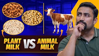 Oats/Almond/Soy Milk vs Cow/Buffalo Milk ??