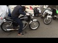 sr400 カスタム車　エンジン始動動画　ヤフオク