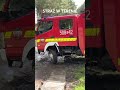 szkolenie straży w terenie fireman osp polska psp fire strażpożarna car offroad truck 4x4