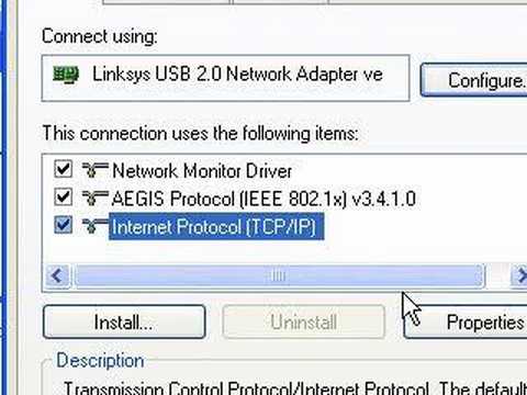 Tutorial: How to set up a Static IP Windows XP Tutorial: How to set up a Static IP Windows XP