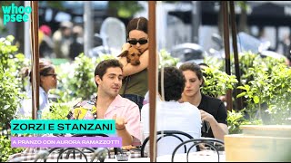 Zorzi e Stanzani: a pranzo con Aurora Ramazzotti