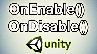 Unity Tutorial OnEnable OnDisable Gameobject
