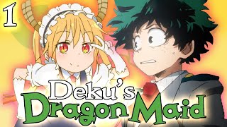 What If Deku had a Dragon Maid | Season 1 Part 1 | My Hero Academia x Miss Kobayashi's Dragon Maid