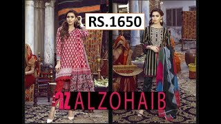 AL-ZOHAIB LAWN MONSOON VOL-I NEW ARRIVALS 9TH MARCH 2020