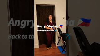 Angry Filipina: Back to the Province! #shorts #philippines #usa #filamcouple #humor #angry #pinay