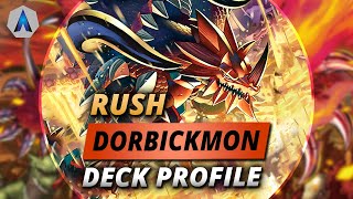 Digimon TCG! COMPETITIVE!!! Dorbickmon Rush Deck Profile \u0026 OTK Combo Guide! (BT10 \u0026 EX03 Format)