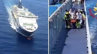 Malore sul traghetto tra Sardegna e Corsica: il salvataggio con l’elicottero