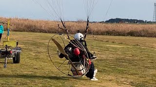 20241229-30飯岡\u0026神崎エリア　今年最後のフライト　モーターパラグライダー