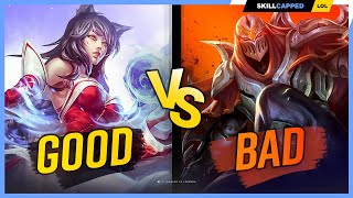 The Difference Between GOOD and BAD Mid Laners - League of Legends