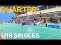 NUMAIR SHAIK V/S TUSHAR SUVEER ALL INDIA JUNIOR RANKING BADMINTON TOURNAMENT 2024 U19 MS  QUARTER