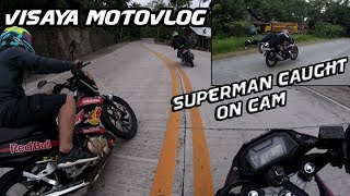 Short ride to La Nebbia in Pamplona Negros Oriental | First Visaya Motovlog | SUPERMAN caught on cam