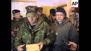 BOSNIA: NATO FORCES CAPTURE TERRORIST TRAINING CAMP