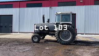 Lot 103, White 2-155 2WD Tractor