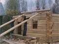 traditional finnish log house building process