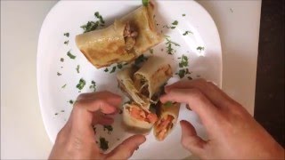 EggRolls stir fried - איך מכינים אגרול