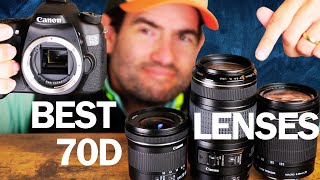 TOP 3 Canon EOS 70D DSLR Camera Lenses in 2024 Best Choices for Photo & Video Shooting