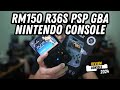 GAME CONSOLE R36S RM150 REVIEW! BEST ADA 7000 GAMES