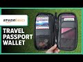 AmazonBasics RFID Travel Passport Wallet Review (2 Weeks of Use)