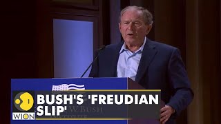 Former US President Bush condemns 'brutal invasion of Iraq' in public gaffe | World English News