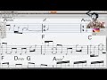 yasu all is found frozen 2 guitar tutorial w tab