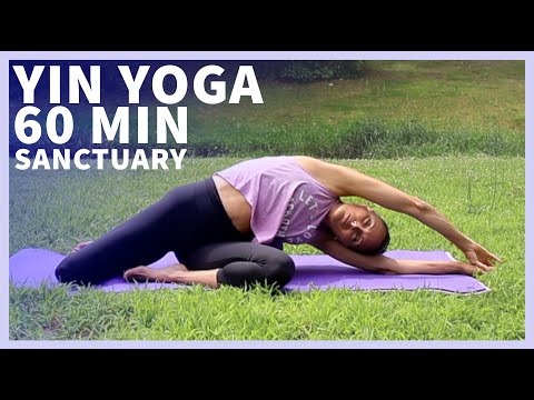 Yin Yoga Full Body Stretch Class 1 Hour Deep 60 Minute Yoga For ...